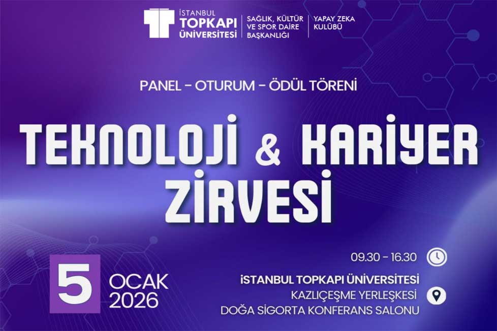 Teknoloji ve Kariyer Zirvesi 5 Ocak 2026'da!