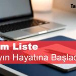 Tam Liste Yayın Hayatına Başladı!